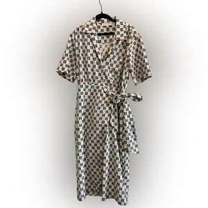 Wrap waist shirt dress by Corey Lynn Calter Pearson style NWOT